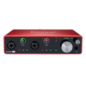 Focusrite Scarlett 4i4 (3rd Gen) USB Audio Interface with Pro Tools, First